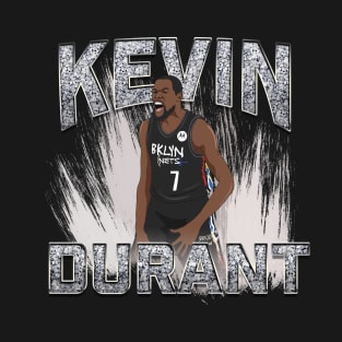 Kevin Durant Brooklyn Nets Vintage T-Shirt