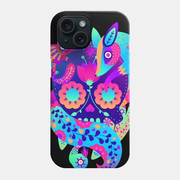 mexican art Phone Case by lezettern