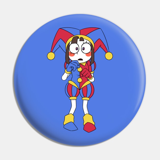 Pomni (The Amazing Digital Circus) Pin by mrchasecomix