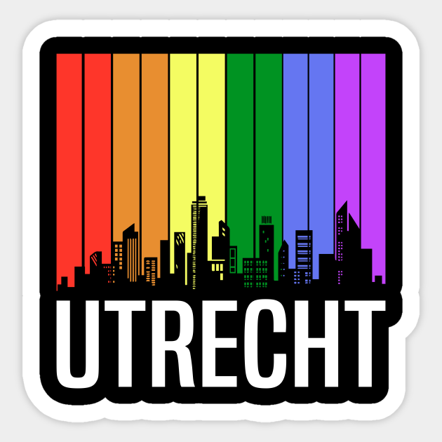 The Love For My City Utrecht Great Gift For Everyone Who Likes This Place Utrecht Skyline Sticker Teepublic Discover 1617 free skyline png images with transparent backgrounds. teepublic