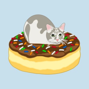 Cat Loaf Donut T-Shirt