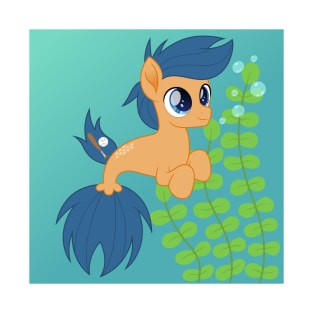 First Base seapony scene T-Shirt