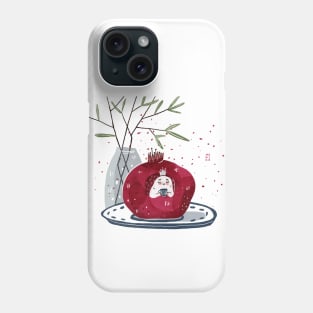 Pomegranate ghost Phone Case
