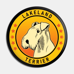 Lakeland Terrier Dog Portrait Pin