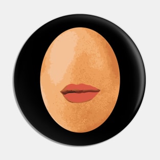 Funny World Record Egg Shirt Color Palette Lips Shirt Pin