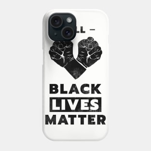 Hand of Victory Black Phone Case