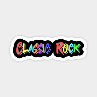 classic rock color fun Magnet