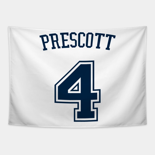 Dak Prescott Dallas Game Tapestry by Cabello's