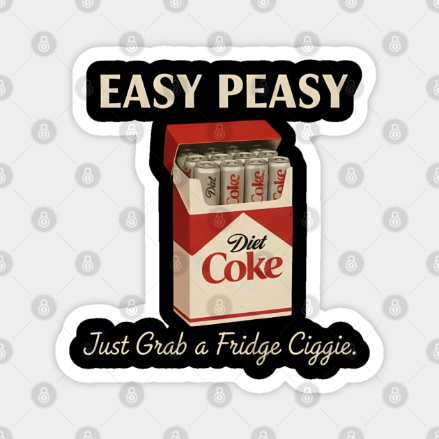 Diet Coke Magnet by dtr_art