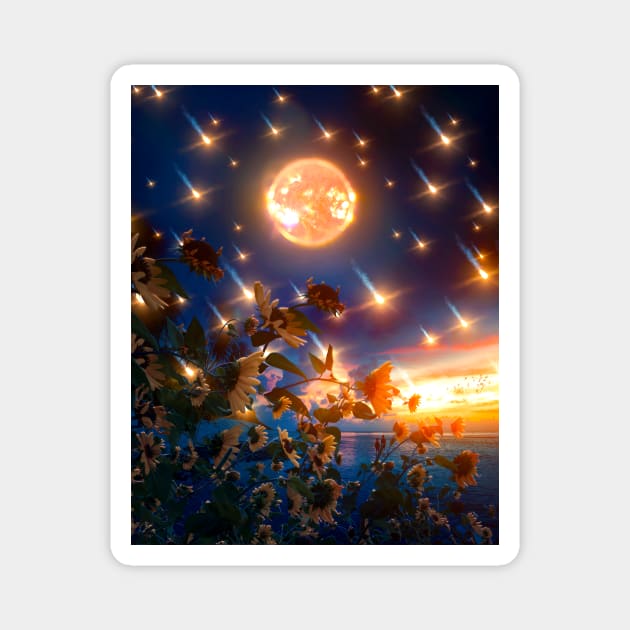 Meteor Shower Magnet by LumiFantasy