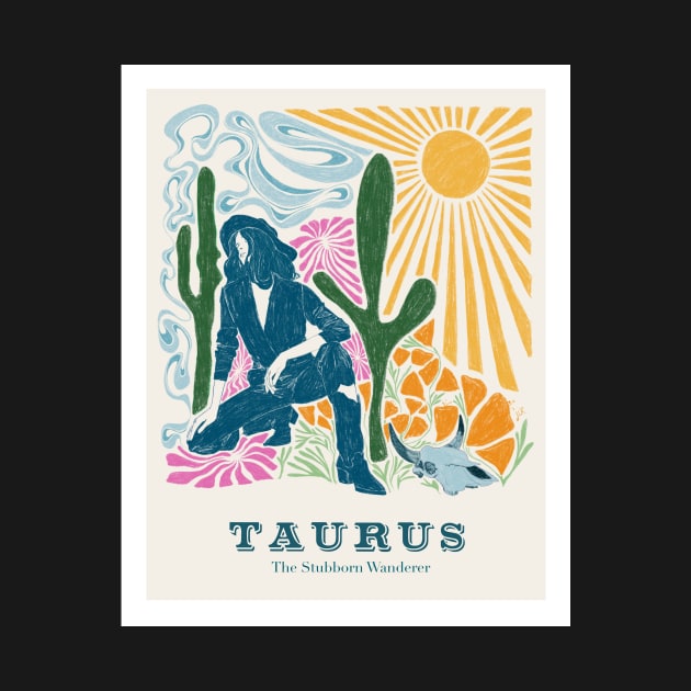 Taurus - The Stubborn Wanderer by jennylizrome