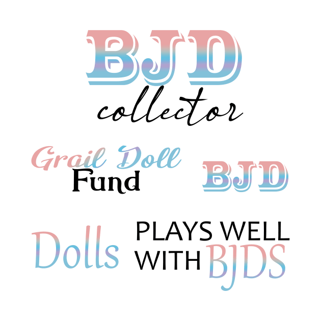 BJD Collector Sticker Pack by MetaCynth