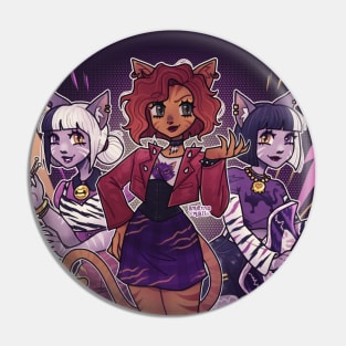 Monster High Cats Pin