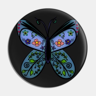 Blooming Butterfly Pin