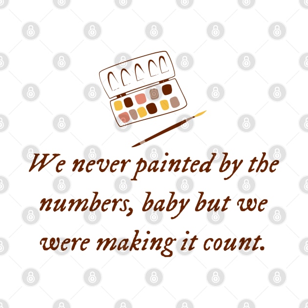 Painted By The Numbers by Likeable Design