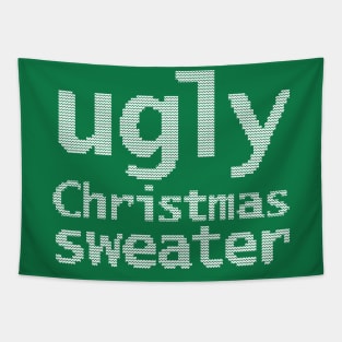 Ugly Christmas Sweater Tapestry