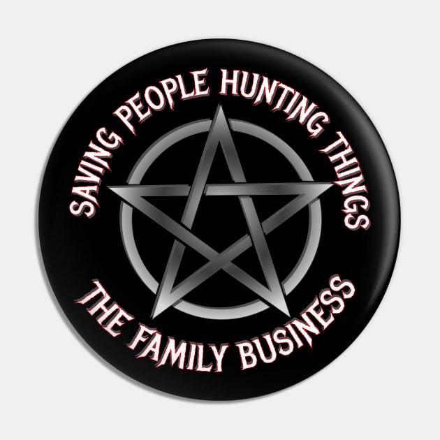 Supernatural - Saving People Hunting Things - white text Pin by SOwenDesign