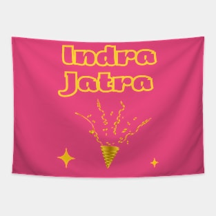 Indian Festivals - Indra Jatra Tapestry