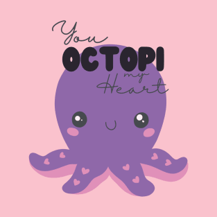 Octopus Girl Design Halloween T-Shirt