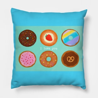 This is a beautiful drawing of a box of donuts. What is your favourite? I love strawberry and fresh cream donuts. Pillow