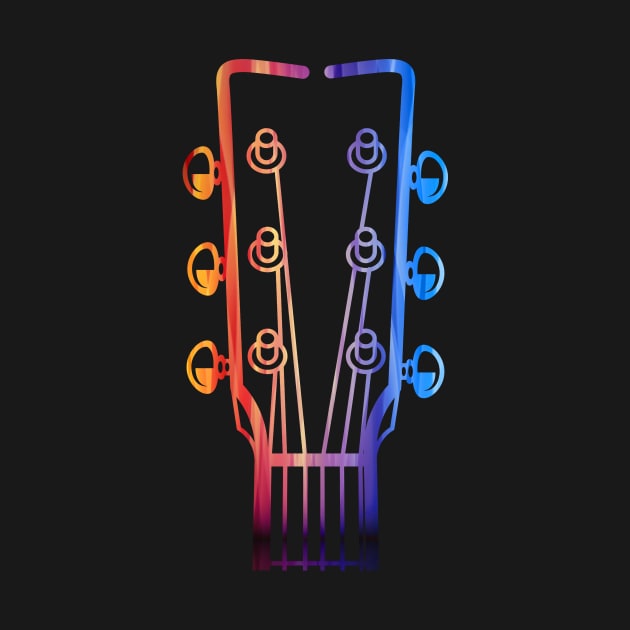 Colored guitar by nedjm