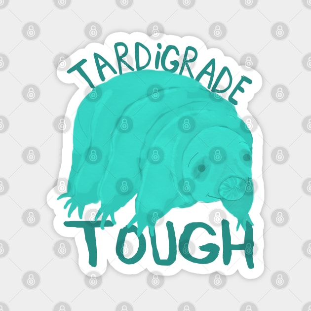 Tardigrade Tough, Water Bear Magnet by ahadden