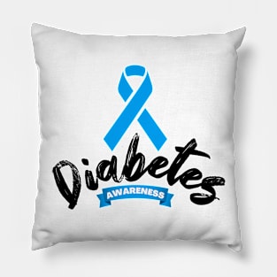 November is Diabetes Awareness Month Pillow