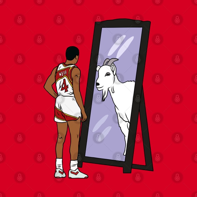 Spud Webb Mirror GOAT by rattraptees