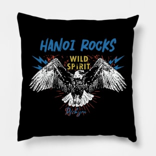 hanoi rocks rock you Pillow