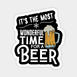 It's The Most Wonderful Time For A Beer Magnet