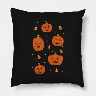 Happy Pumpkins Pillow