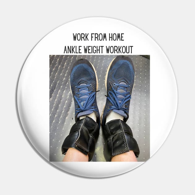 Work From Home Ankle Weight Workout Pin by Abide the Flow