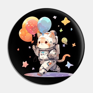 space cat Pin