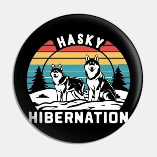 Hasky hibernation. Hasky lovers Pin