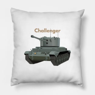 Challenger WW2 British Tank Pillow