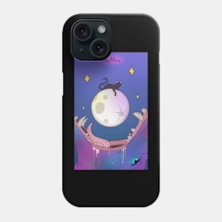 The Moon Tarot (back print) Phone Case