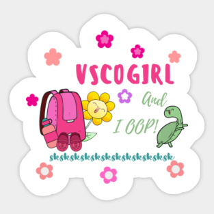 Vsco Girl Stickers Teepublic