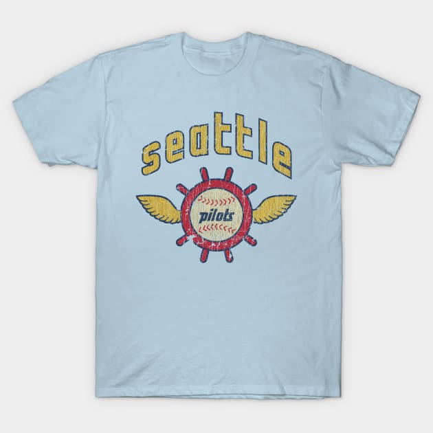 The Seattle Pilots American professional baseball team shirt