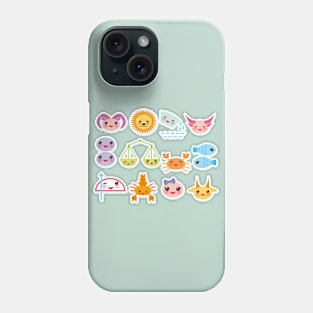 Funny Kawaii zodiac sign Phone Case