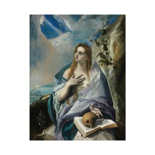 The Penitent Magdalene by El Greco T-Shirt