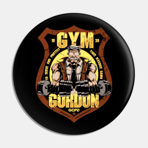 Gym Gordon Pin by evilbyzac