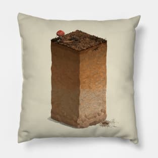 Forest soil Pillow