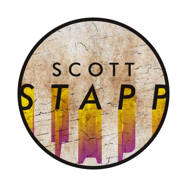 Scott Stapp - VINTAGE YELLOW CIRCLE by GLOBALARTWORD