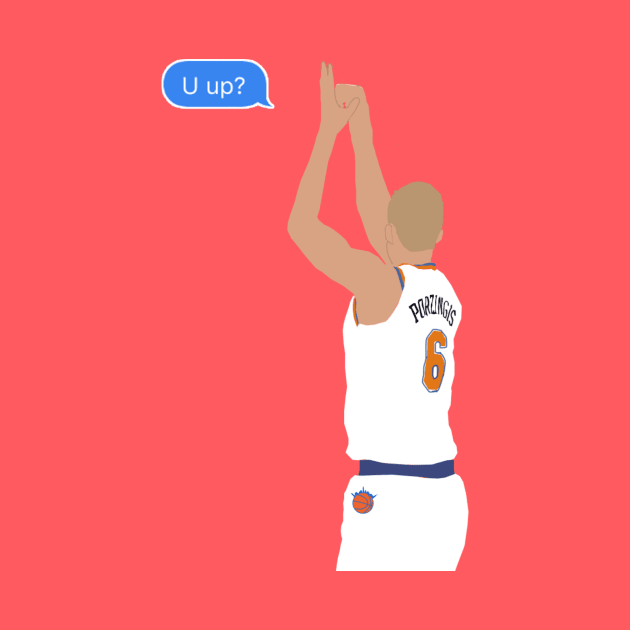 The "U up?" Shoot your Shot Tee by TheKnicksWall1