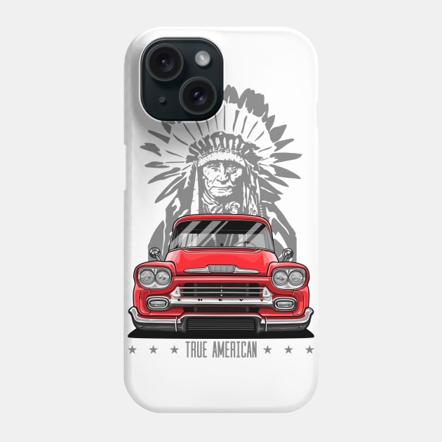 Chevy Apache Pickup Truck Phone Case by Markaryan