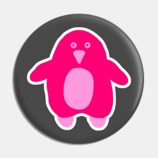 Pink Penguin Pin