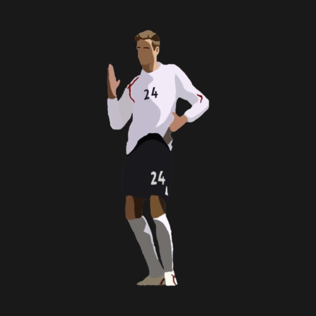 England_s Peter Crouch Robot by GlassbyDebbie