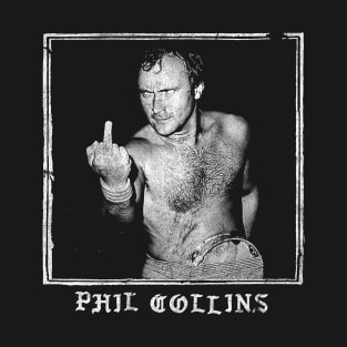 Phil Collins // Punksthetic Fan Art Design T-Shirt
