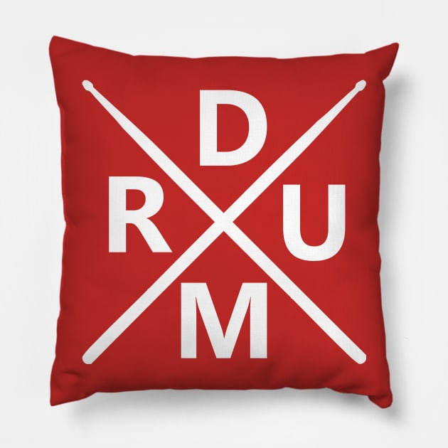 DRUM Pillow by Dawn Anthes