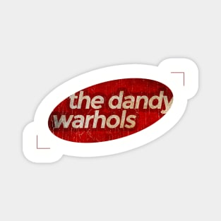 The Dandy Warhols - simple red elips vintage Magnet